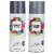 SAG Cosmos Paints Matt Black Grey Matt Light Grey Spray Paint 400 ml (Pack of 2)