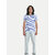 Boys Blue Crew neck Striped T-shirt
