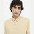 Mens Beige Polo T-shirt