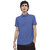 Mens mid blue Polo T-shirt
