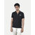 Mens Black Polo T-shirt