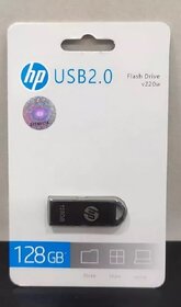 HP V220W USB 2.0 Pen Drive (128 GB, Black  Silver)