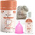 Senzicare Natural Menstrual Cup Wash  Truecup Small Reusable Menstrual Cup for Women Combo Pack