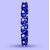 Blue American Diamond Bracelet For Women