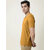Men Mustard 10% lite V neck T-shirt