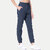 Womens Black  Solid Joggers