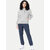 Womens Black  Solid Joggers