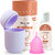 Senzicare Sterilizer Case  Medium Truecup Reusable Menstrual Cup With Cupwash  Portable Cleaning Container  Microwave