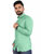 Khichdi Fashion Men Solid Casual Light Green Shirt