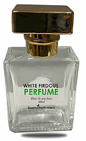 Saanvi Perfumers White Firdous Perfume Spray  Long Lasting Fragrance Eau de Parfum - 50 ml  (For Men  Women)