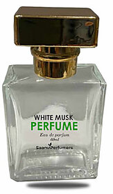 Saanvi Perfumers White Musk Perfume Spray  Long Lasting Fragrance Eau de Parfum - 50 ml  (For Men  Women)