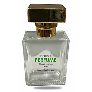 Saanvi Perfumers Z Oudh Perfume Spray  Long Lasting Fragrance Eau de Parfum - 50 ml  (For Men  Women)