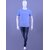 MEN'S KENTUCKY BLUE LYCRA CREW NECK T-SHIRTS
