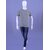 MEN'S OLIVE MELANGE LYCRA CREW NECK T-SHIRTS