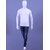 MEN'S WHITE LYCRA CREW NECK T-SHIRTS
