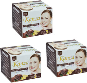 Kanza Cocoa Butter Beauty Cream - 50g (Pack Of 3)
