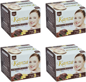 Kanza Cocoa Butter Beauty Cream - 50g (Pack Of 4)