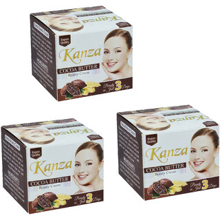 Kanza Cocoa Butter Beauty Cream - 50g (Pack Of 3)