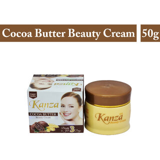 Kanza Cocoa Butter Beauty Day & Night Cream - (50gm)