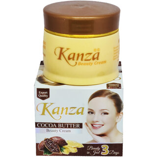 Kanza Face Beauty Cocoa Butter Cream For Men & Women - 50g (Pack Of 1)
