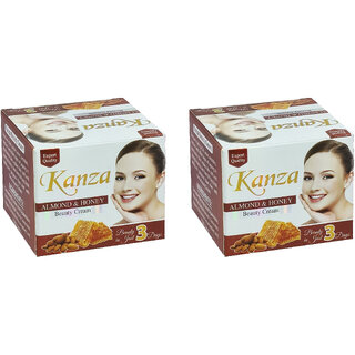 Kanza Almond & Honey Beauty Cream - 50g (Pack Of 2)