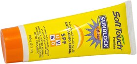Soft Touch Sunblock SPF UV60 Day Cream - 100g