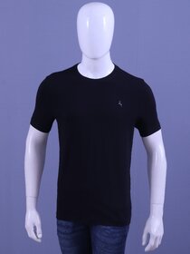 Redline Men's Black S/J Crew Neck T-Shirt