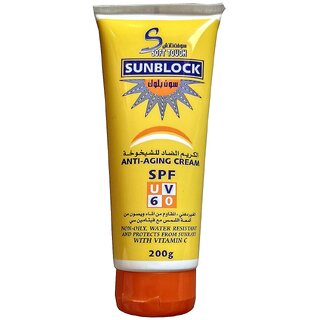 Soft Touch Sunblock SPF UV60 Day Cream - 200g