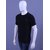 Redline Men's Black S/J Crew Neck T-Shirt