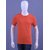 Redline Men's Orange S/J Crew Neck T-Shirt