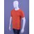 Redline Men's Orange S/J Crew Neck T-Shirt