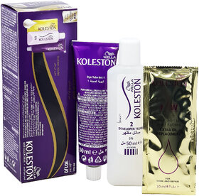 Wella Koleston Intense 301/0 Blue Black Hair Colour - 110ml