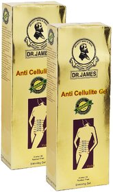 Dr James Anti Cellulite Slimming Gel - Pack Of 2 (250g)