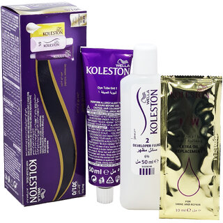 Wella Koleston Intense 301/0 Blue Black Hair Colour - 110ml