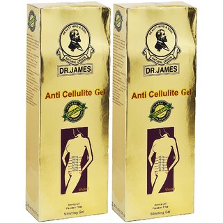 Dr James Anti Cellulite Slimming Gel - 250g (Pack Of 2)