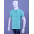 Red Line Mens Mint Solid 100% Cotton Polo Collar T-Shirt
