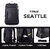 Timus Seattle 24LitersSmart Tech Water Repellent Anti-Theft 15.6 Inch Laptop Backpack with USB Charging Port for Men Wom
