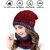 Eastern Club Women Red Woolen Winter Cap (Pack of 2)