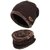 Eastern Club Women Brown Woolen Winter Cap (Pack of 2)