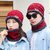 Eastern Club Unisex Red Woolen Winter Cap (Pack of 2)