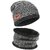 Eastern Club Unisex Grey Woolen Winter Cap (Pack of 3)