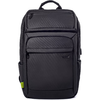 Timus Tokyo 24LitersSmart Tech Water Repellent Anti-Theft 15.6 Inch Laptop Backpack with USB Charging Port for Men Women