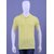 Redline Mens Yellow Solid 100% Cotton Polo Collar T-Shirt