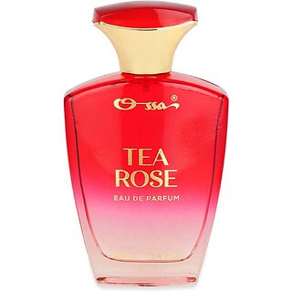 OSSA Tea Rose Eau De Parfum Womens Perfume With Musky And Floral Notes  Long Lasting EDP 100ml