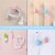 Universal Home Centre Wall Hook 4 Pack, Multipurpose Wall Mounted Silicone Thumb Holder Hooks for Wall Hangers, Kitchen Accessories Items Cable Wire Holder