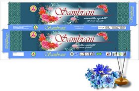 Navamallika Agarbatti Sambarani Sticks Sambarani Multi Fragnance (20, Set Of 5)