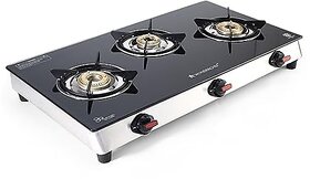 Wonderchef Galaxy Glass Cooktop 3 Burner Auto Cooktop 2 Years Warranty