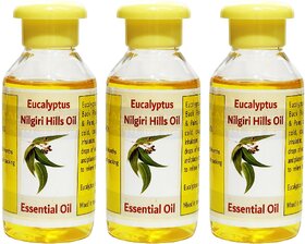Eucalyptus Nilgiri Hills Oil - 100ml (Pack Of 3)