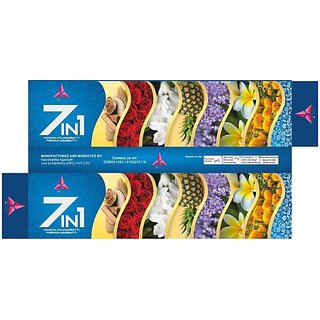 Navamallika Agarbatti 7 In 1 Chandan, Mogra-Jasmine, Lavender, Pineapple, Rose, Marigold, Swarna Champa (100, Set Of 1)