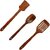 Wooden Spoon Kitchen Tool Set of 6 (Brown)
